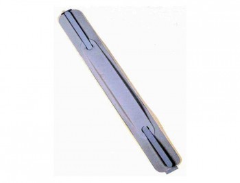 Encuadernador fastener durable flexifix plastico autoadhesivo 38x158 mm color blanco - 100 UND