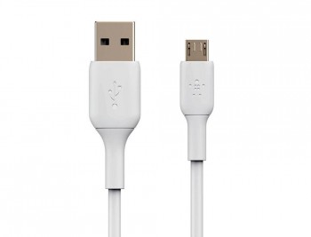 CABLE BELKIN CAB005BT1MWH BOOST CHARGEUSB-A A MICRO-USB LONGITUD 1 M COLOR BLANCO