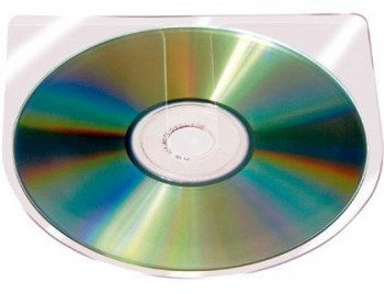 FUNDA CD Q-CONNECT AUTOADHESIVA SIN SOLAPA PACK 10 UNIDADES