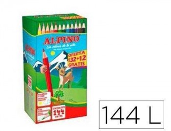 Lápiz color Classpack 132 + 12 un.gratis Alpino Fe