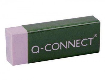 GOMA Q-CONNECT PLASTICA ESCOLAR Y OFICINA PACK 5 UND.