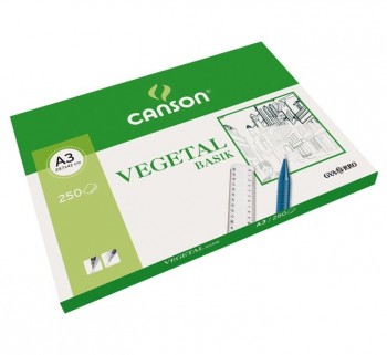 PACK 250H CANSON PAPEL VEGETAL A3 90G C200406244