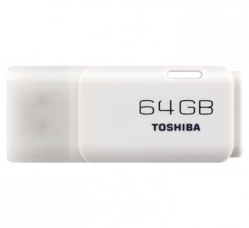 TOSHIBA MEMORIA USB 2.0 HAYABUSA BLANCO 64GB